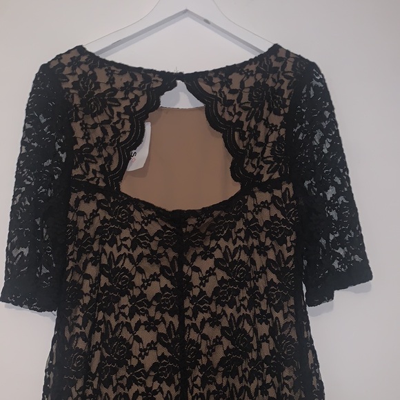 Connected apparel | elbow sleeve lace sheath Open Back Dress Size 14 - Picture 12 of 15